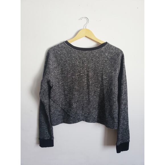 Fabletics Keeva Pullover in Black Speckle Size Large - Picture 4 of 7